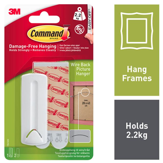 3M Command Wire-Backed Picture Hanger 17041