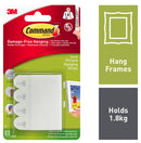 3M Command Small Picture Hanging Strips 17202 Pack of 4
