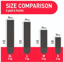 3M Command X-Large Picture Hanging Strips Black 17217 BLK Pack of 4