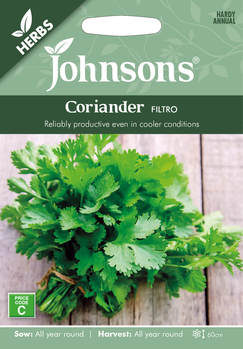 Johnsons Seeds Coriander Filtro