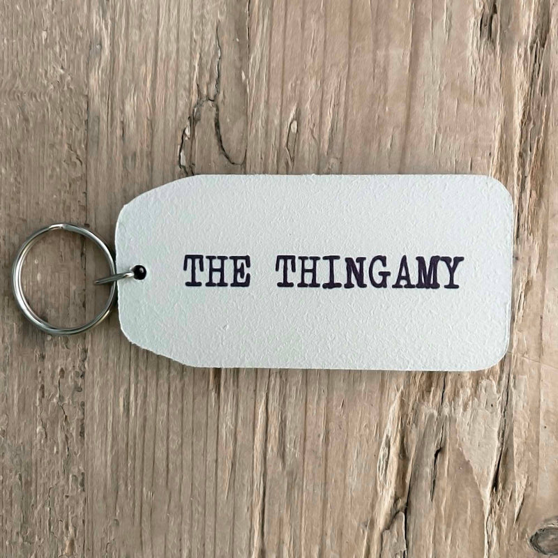 The Thingamy Wooden Keyring