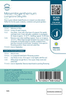 Johnsons Seeds Mesembryanthemum Livingstone Daisy Mixed