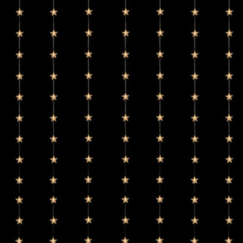 Premier 108 FlexiBright Hanging Star Curtain Lights, Warm White 1.2m