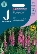 Johnsons Seeds Wildflower Foxglove