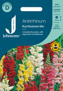 Johnsons Seeds Antirrhinum Rust Resistant Mixed