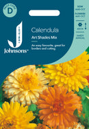 Johnsons Seeds Calendula Art Shades Mixed