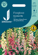 Johnsons Seeds Foxglove Excelsior Mixed