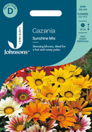 Johnsons Seeds Gazania Sunshine Mixed
