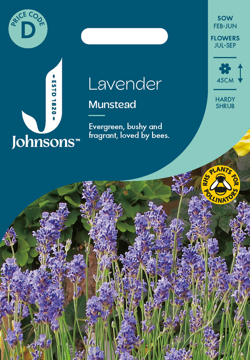 Johnsons Seeds Lavender Munstead