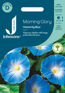 Johnsons Seeds Morning Glory Heavenly Blue