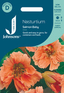 Johnsons Seeds Nasturtium Salmon Baby