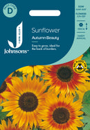  Johnsons Seeds Sunflower Autumn Beauty