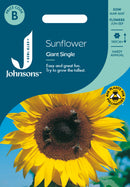 Johnsons Seeds Sunflower Giant Single