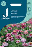 Johnsons Seeds Zinnia Mazurkia Seeds