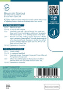 Johnsons Seeds Brussels Sprout Evesham Special