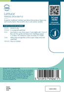 Johnsons Seeds Lettuce Webbs Wonderful