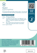 Johnsons Seeds Radish Icicle (Long White)