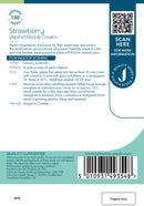 Johnsons Seeds Strawberry (Alpine) Red & Cream