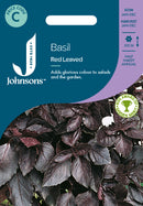 Johnsons Seeds Basil Red Leaved