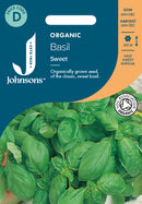 Johnsons Seeds Basil Sweet Organic