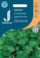 Johnsons Seeds Organic Coriander 'Cilantro' for Leaf