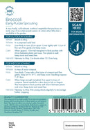 Johnsons Seeds Broccoli Early Purple Sprouting