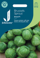 Johnsons Seeds Brussels Sprout Brest F1