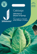 Johnsons Seeds Cabbage Offenham 2 (Flower of Spring)