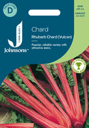 Johnsons Seeds Chard Rhubarb Chard (Vulcan)