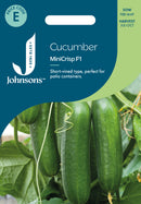 Johnsons Seeds Cucumber MiniCrisp F1