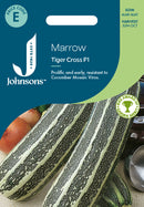 Johnsons Seeds Marrow Tiger Cross F1