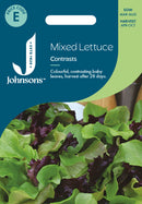 Johnsons Seeds Mixed Lettuce Contrasts