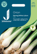Johnsons Seeds Onion (Spring) White Lisbon