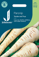 Johnsons Seeds Parsnip Tender and True