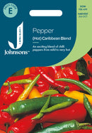 Johnsons Seeds Pepper (Hot) Caribbean Blend