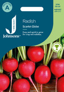 Johnsons Seeds Radish Scarlet Globe