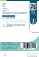 Johnsons Seeds Radish Sparkler 3