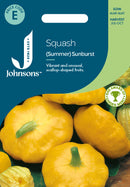 Johnsons Seeds Squash (Summer) Sunburst F1