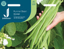 Johnsons Seeds Runner Bean Moonlight