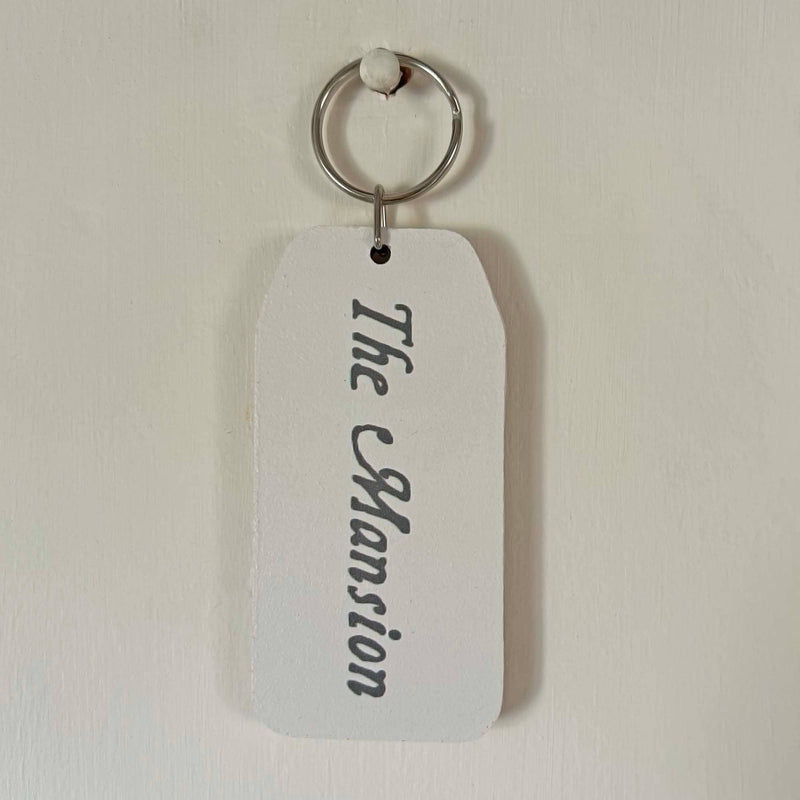 The Mansion Wooden Keyring