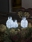 Konstmide LED Acrylic Penguin Family 6270-203