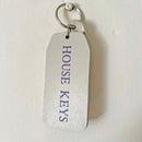 House Keys Wooden Keyring