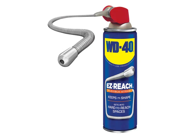 WD-40 Multi-Use Product Silicone Free Ex Reach Flexible Metal Straw 400ml