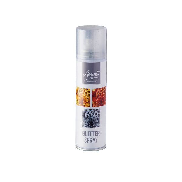 Premier Glitter Spray 100ml Silver