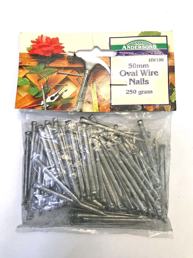 Andersons 50mm Oval Wire Nails