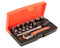Bahco SL25 1/4in Drive Socket 25 Piece Set