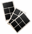 Griptite Hook & Loop Fasteners Black Pack of 24