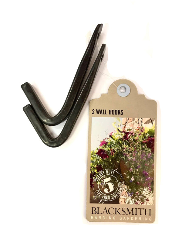 Blacksmith Hanging Gardening 2 Wall Hooks