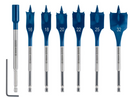 Bosch EXPERT Self Cut Speed Spade Drill Bit Set – 7 Piece