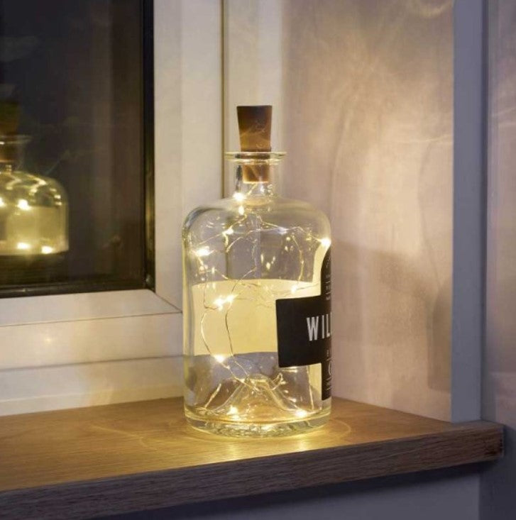Eureka Bottle It! Warm White LED String Lights Triple Pack